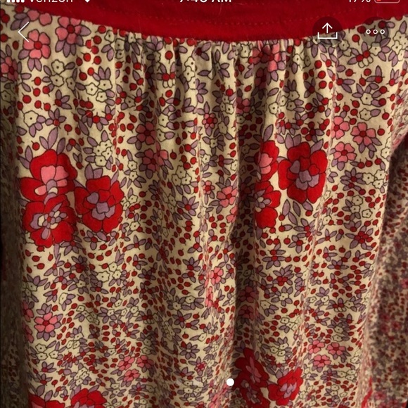 Lucky red floral long sleeve - Picture 3 of 3